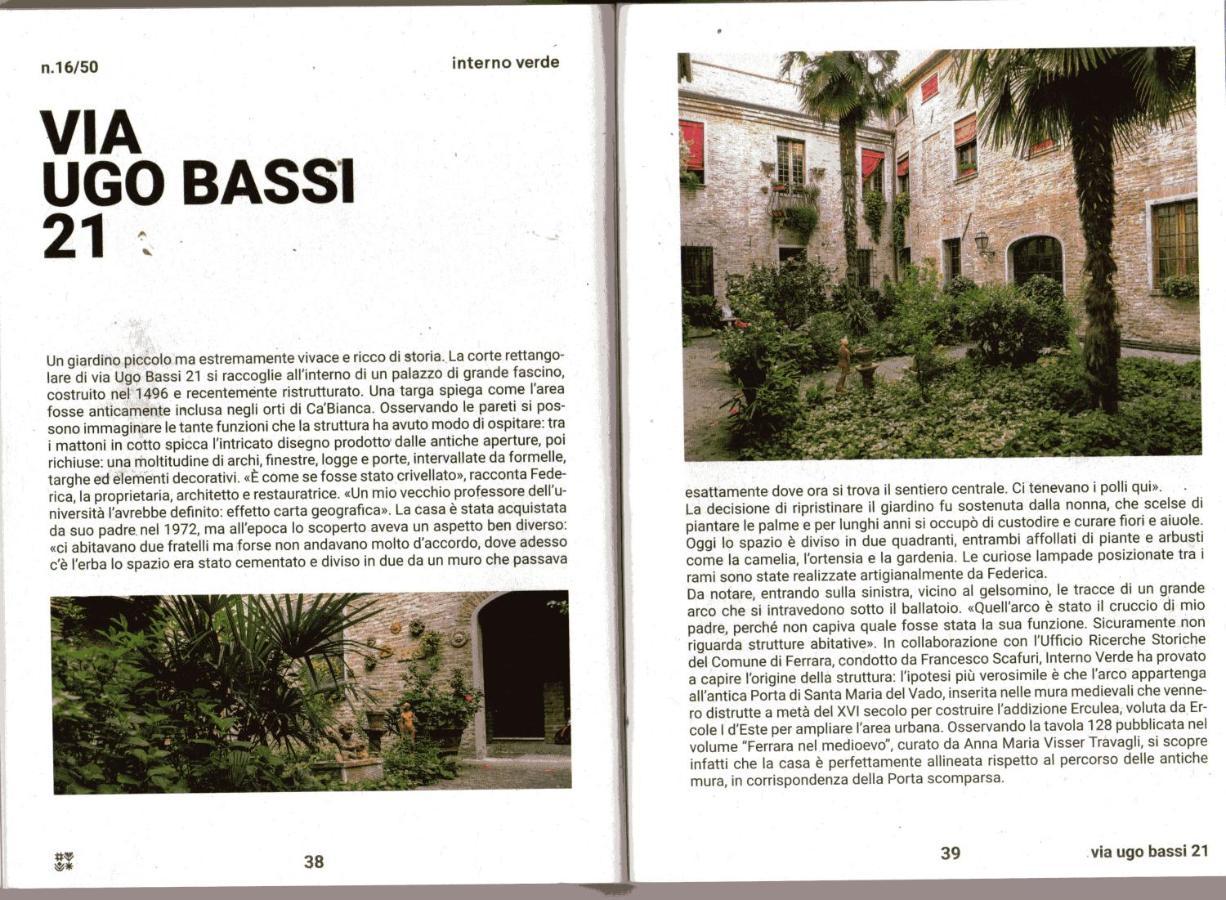 Il Giardino Segreto Apartment Ferrara Luaran gambar